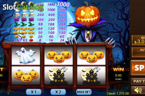 Скрин5. Halloween (PlayStar) слот
