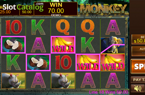 Скрин5. Monkey (PlayStar) слот