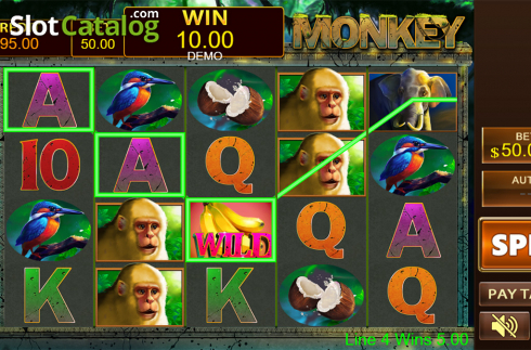 Скрин6. Monkey (PlayStar) слот