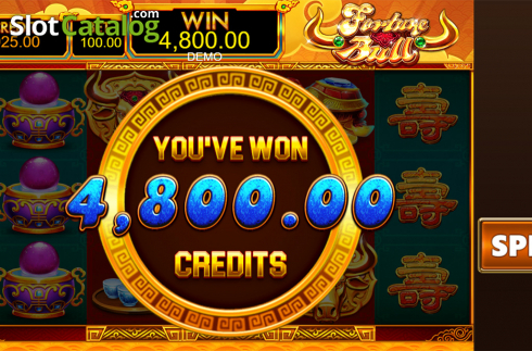 Скрин8. Fortune Bull (PlayStar) слот