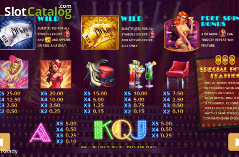 Скрин5. Burlesque 2 слот