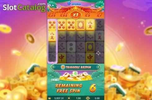 Скрин8. Mahjong Ways 3+ (PlayStar) слот