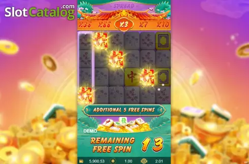 Скрин9. Mahjong Ways 3+ (PlayStar) слот