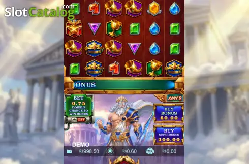Скрин2. Zeus of Olympus (PlayStar) слот