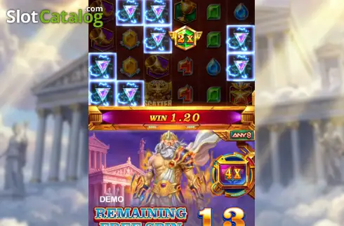 Скрин3. Zeus of Olympus (PlayStar) слот
