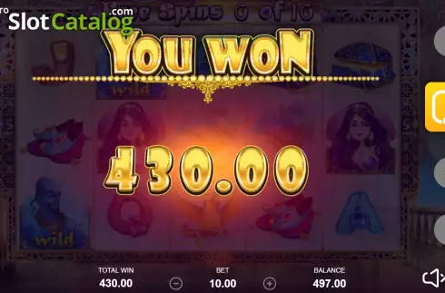 Скрин8. Sands of Riches слот