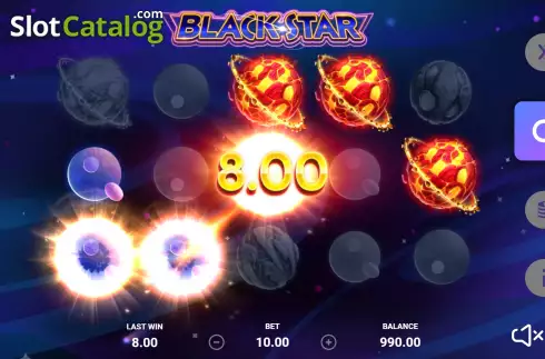 Скрин3. Black Star слот