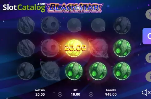 Скрин4. Black Star слот