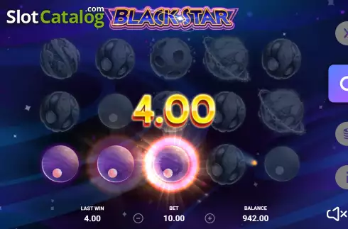 Скрин5. Black Star слот