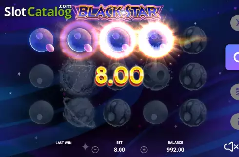 Скрин6. Black Star слот