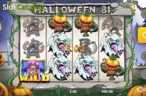 Скрин3. Halloween 81 слот