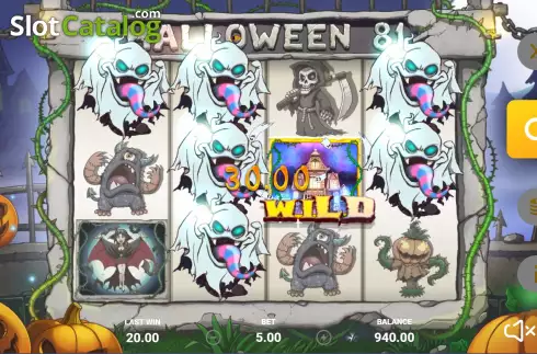 Скрин5. Halloween 81 слот