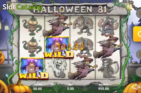 Скрин6. Halloween 81 слот