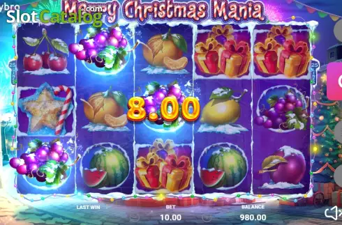 Скрин3. Merry Christmas Mania слот