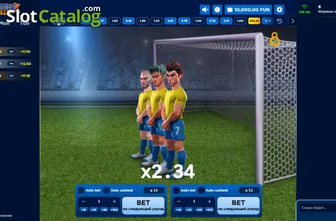 Скрин2. SoccerX Crash слот