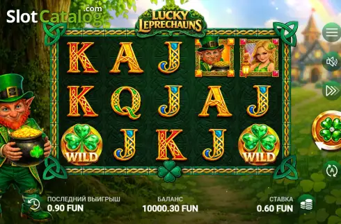 Скрин2. Lucky Leprechauns (Playbro) слот