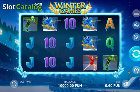 Скрин2. Winter Games слот