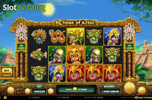 Скрин2. Eclipse of Aztec слот