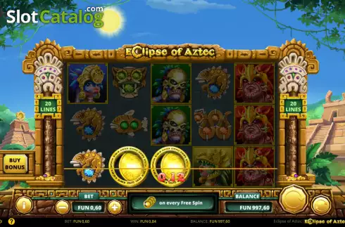 Скрин3. Eclipse of Aztec слот