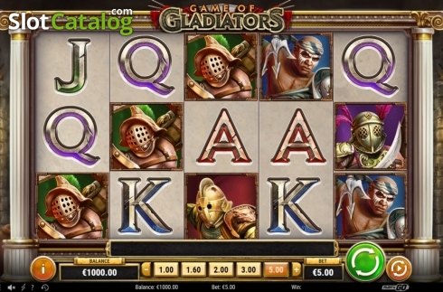 Скрин6. Game of Gladiators слот