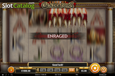 Скрин7. Game of Gladiators слот