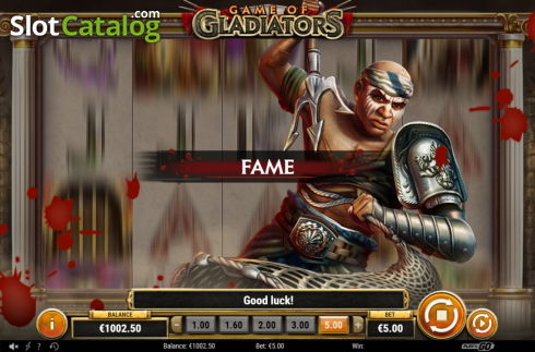 Скрин9. Game of Gladiators слот