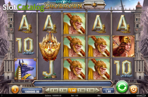 Скрин3. Divine Showdown слот