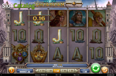 Скрин4. Divine Showdown слот