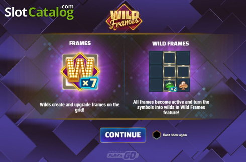 Скрин2. Wild Frames слот