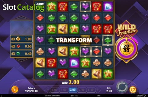 Скрин4. Wild Frames слот