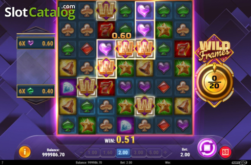 Скрин5. Wild Frames слот