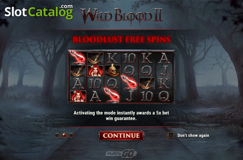 Скрин3. Wild Blood 2 слот