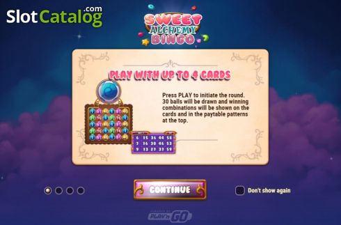Скрин2. Sweet Alchemy Bingo слот