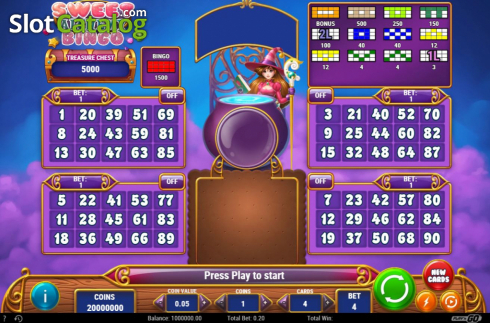 Скрин3. Sweet Alchemy Bingo слот