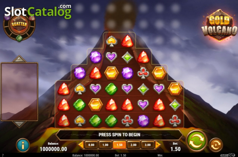 Скрин3. Gold Volcano (Голд Вулкано, Золотой Вулкан) слот