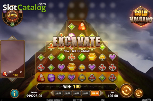 Скрин6. Gold Volcano (Голд Вулкано, Золотой Вулкан) слот