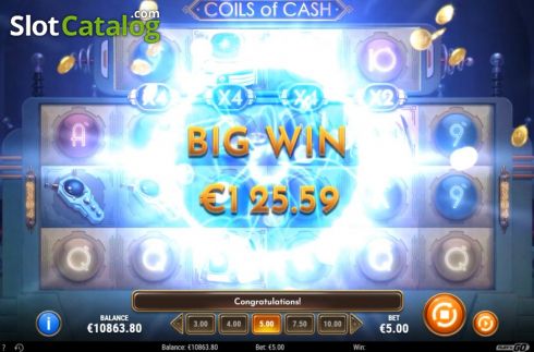 Скрин5. Coils of Cash слот