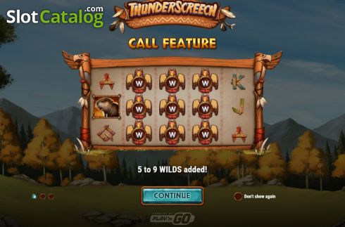 Скрин2. Thunder Screech слот