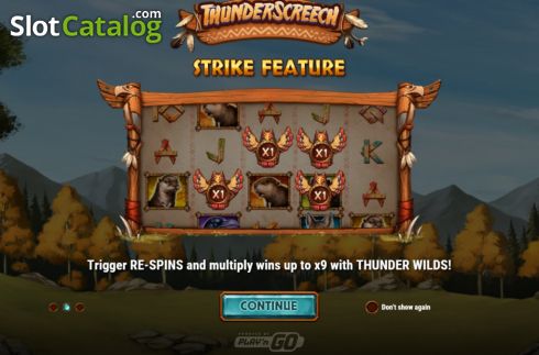 Скрин3. Thunder Screech слот