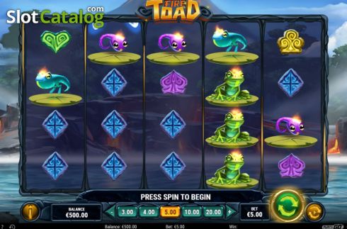 Скрин4. Fire Toad слот