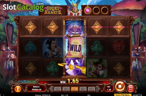 Скрин4. Court of Hearts слот