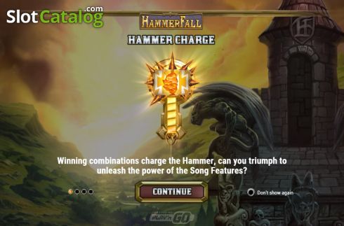 Скрин2. Hammerfall слот