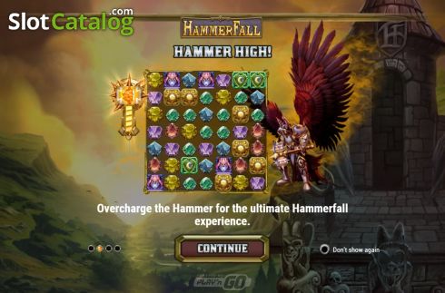 Скрин3. Hammerfall слот