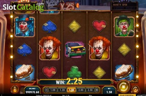 Скрин6. 3 Clown Monty слот
