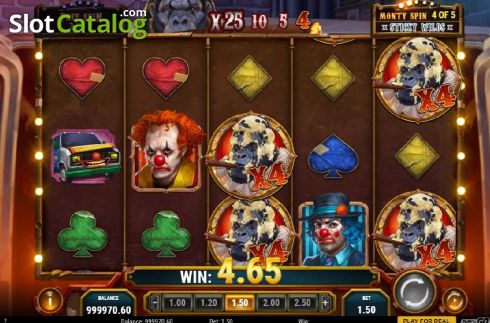 Скрин8. 3 Clown Monty слот