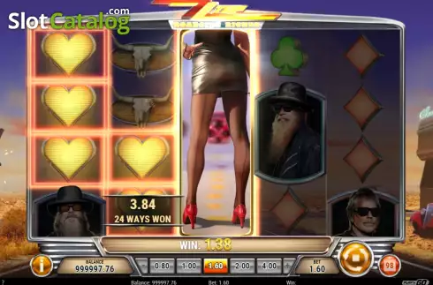 Скрин7. ZZ Top Roadside Riches слот