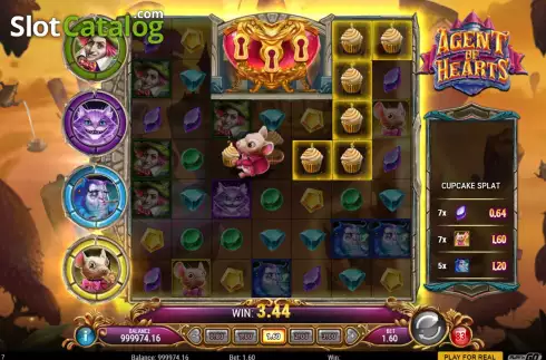 Скрин5. Agent of Hearts слот