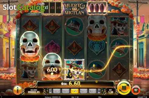 Скрин4. Muerto En Mictlan слот