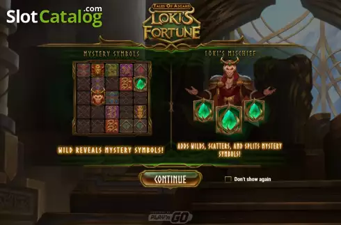 Скрин2. Tales of Asgard Loki's Fortune слот