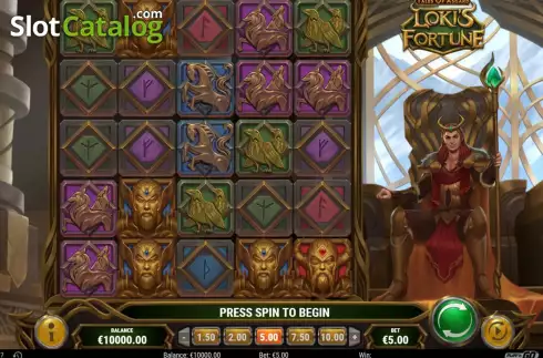 Скрин3. Tales of Asgard Loki's Fortune слот